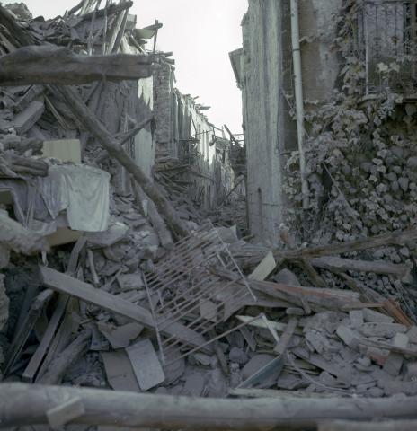 Edifici distrutti dal terremoto