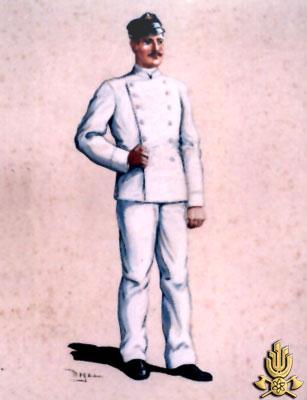 1850 - Stato Pontificio - Bassa uniforme estiva