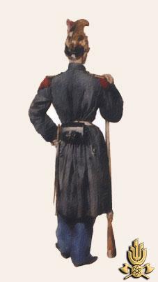 1859 - Milano - Pompiere in divisa di guardia