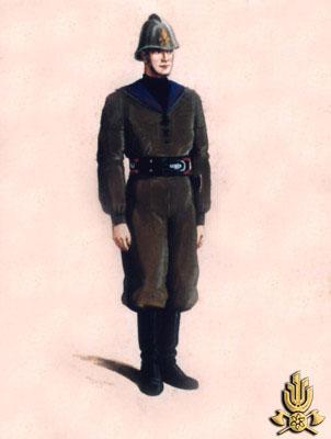 1940 - Vigile portuale, uniforme invernale da fatica