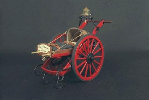 Carro lettiga a trasporto veloce. Anno 1880