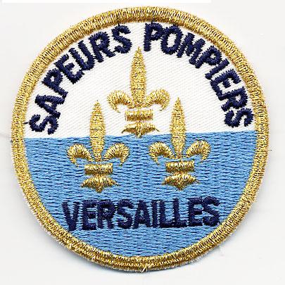 Versailles - Distintivo bianco azzurro e oro