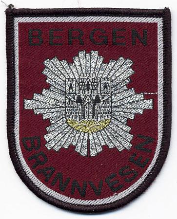Bergen - Distintivo bordeaux con al centro una stella