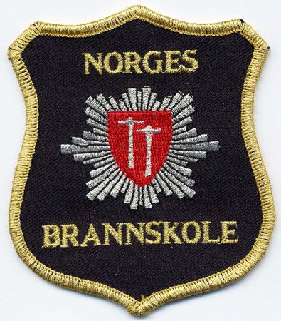 Norges (Accademia) - Distintivo nero con al centro uno scudo all interno di una stella