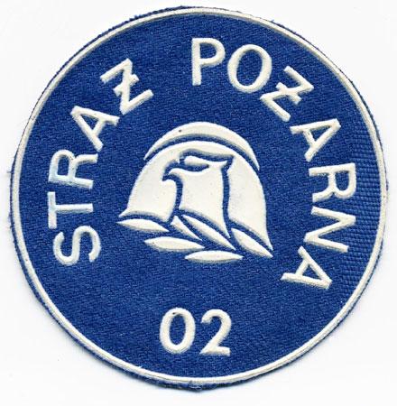 Polska - Distintivo blu con al centro un elmo
