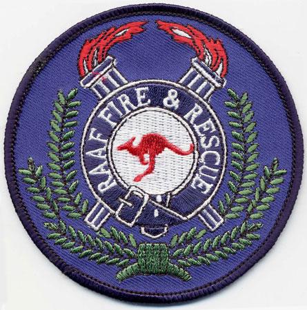 Garbutt - Distintivo blu con al centro un canguro rosso su sfondo bianco
