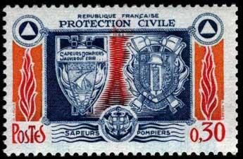 In onore della Protezione Civile e dei Vigili del Fuoco - Stemmi dei VVF (1964)