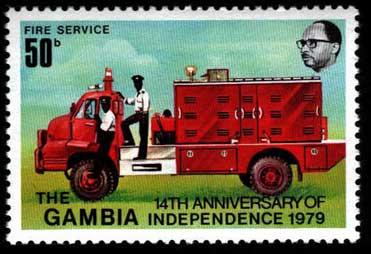 14° Anniversario dell'indipendenza - Autopompa VVF (1979)