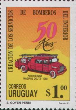 50° Anniversario Vigili del Fuoco - Automezzo Magirus Deutz del 1958 (1993)
