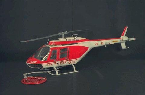 Elicottero Agusta Bell 206. Anno 1979